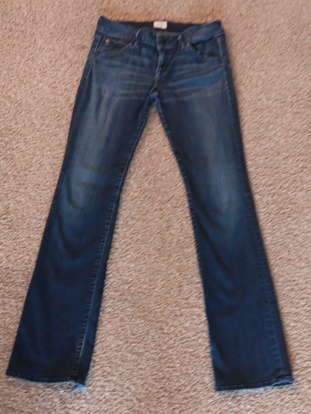 Hudson Jeans Dark Blue Boot-Cut Denim